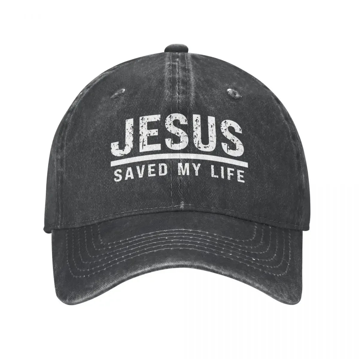 Jesus Saved My Life Baseball Cap