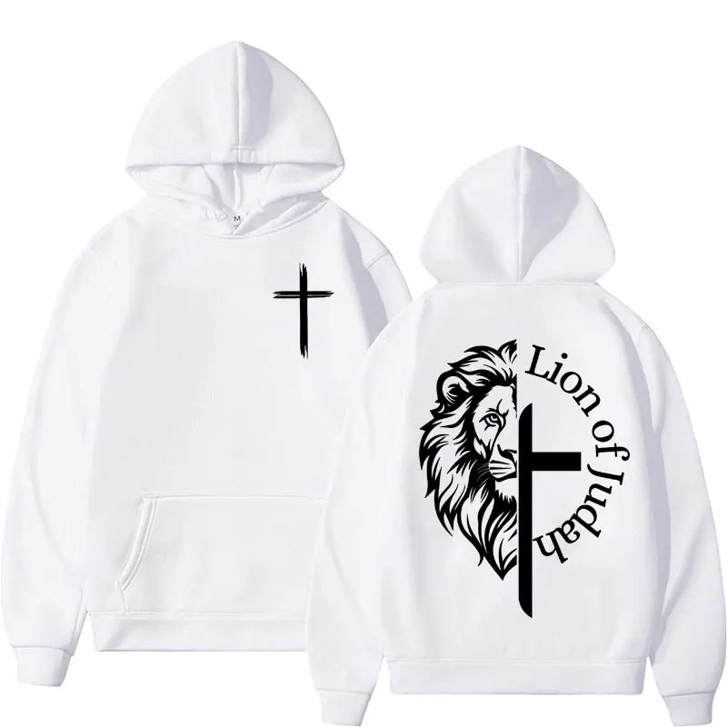 Lion of Judah Cross Hoodie