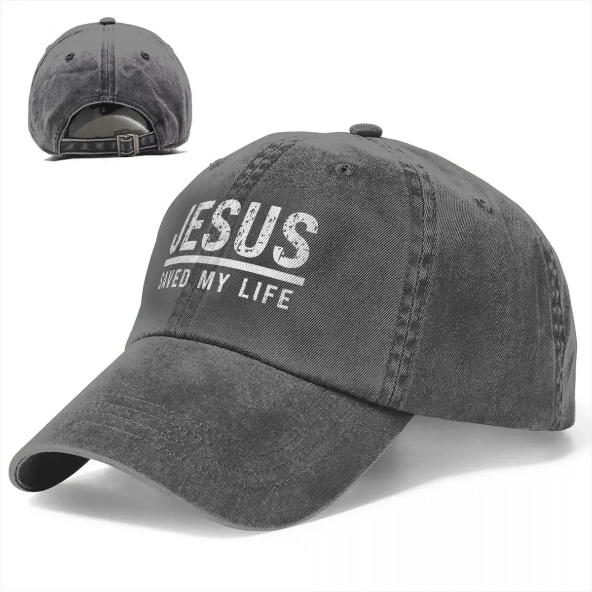Jesus Saved My Life Baseball Cap