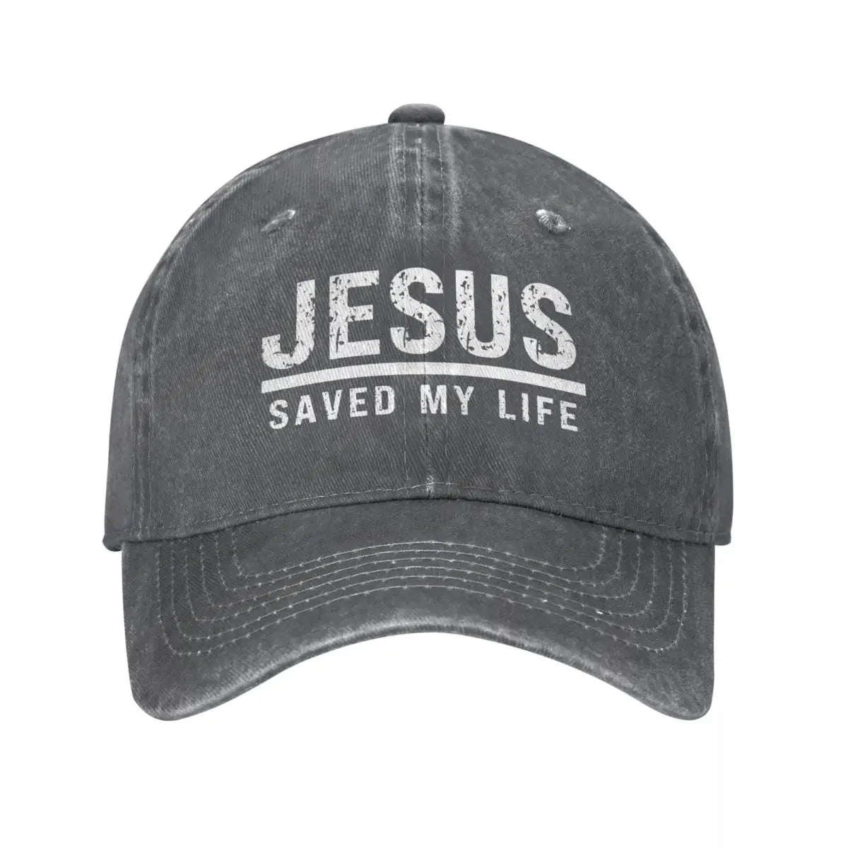 Jesus Saved My Life Baseball Cap