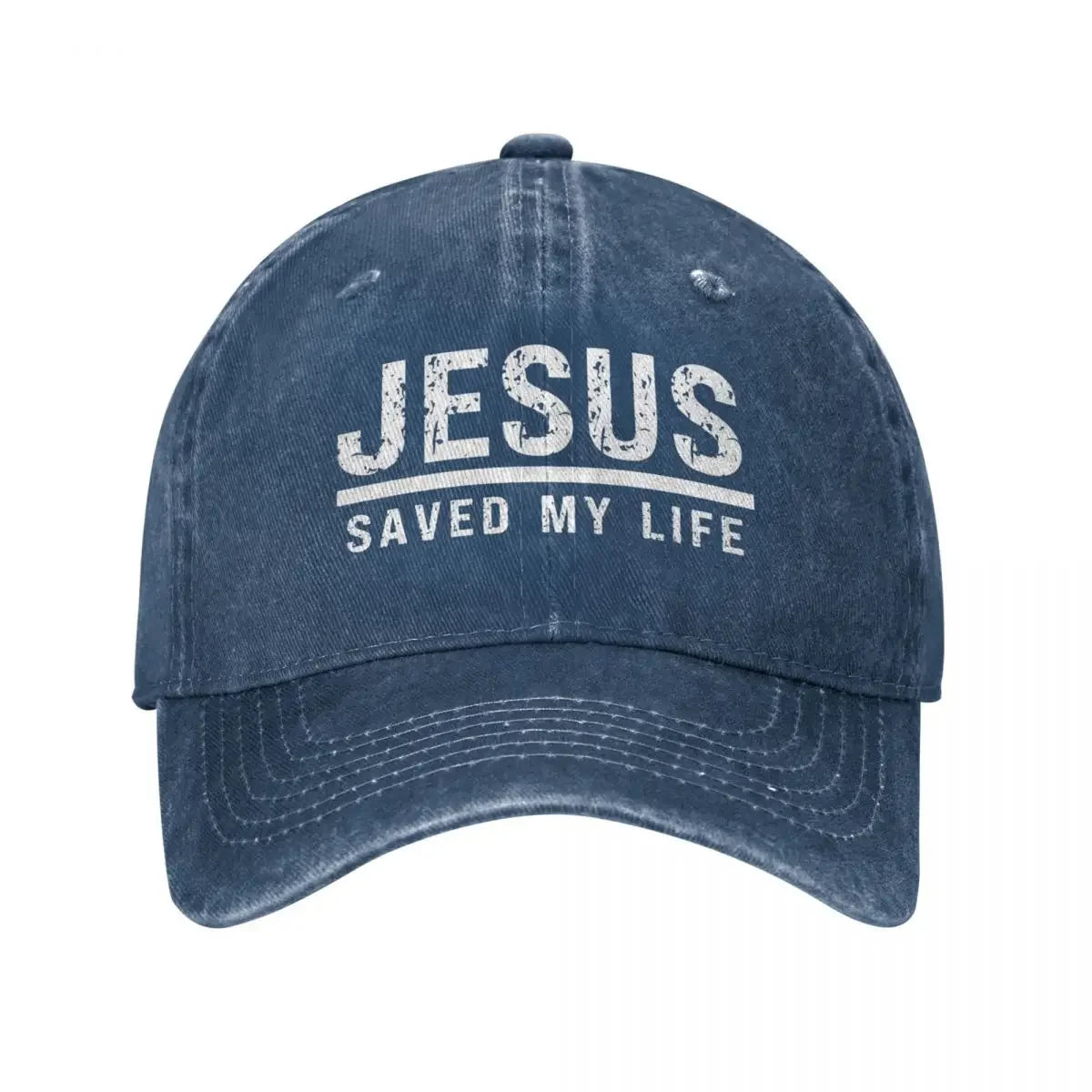 Jesus Saved My Life Baseball Cap