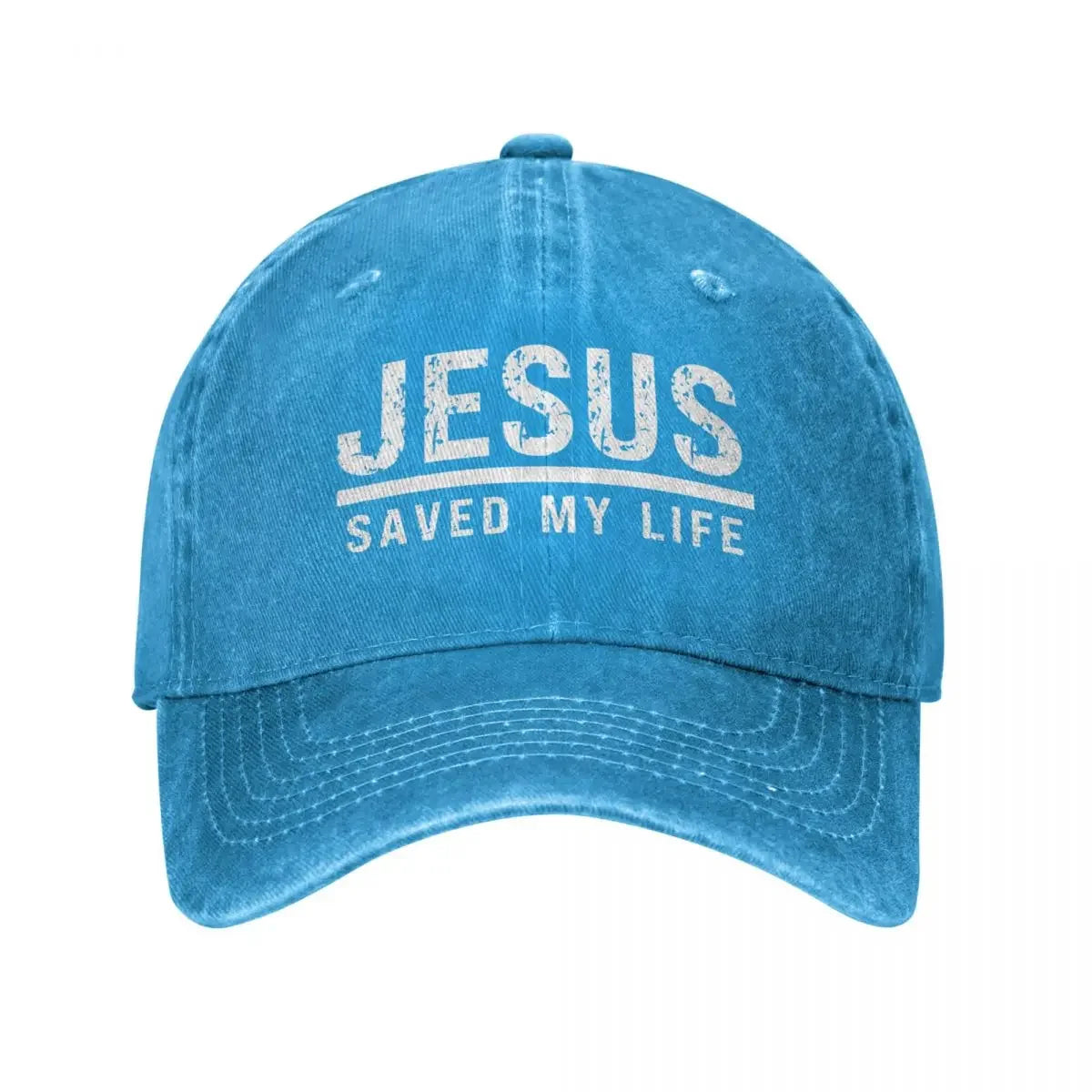 Jesus Saved My Life Baseball Cap