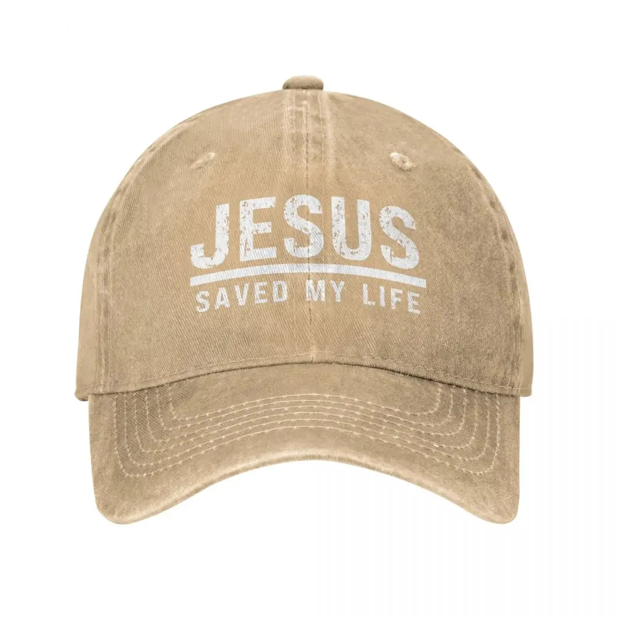 Jesus Saved My Life Baseball Cap