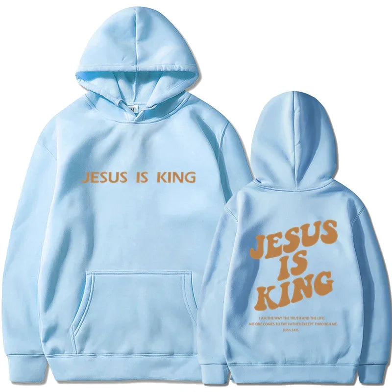 Jesus Is King Scripture Hoodie