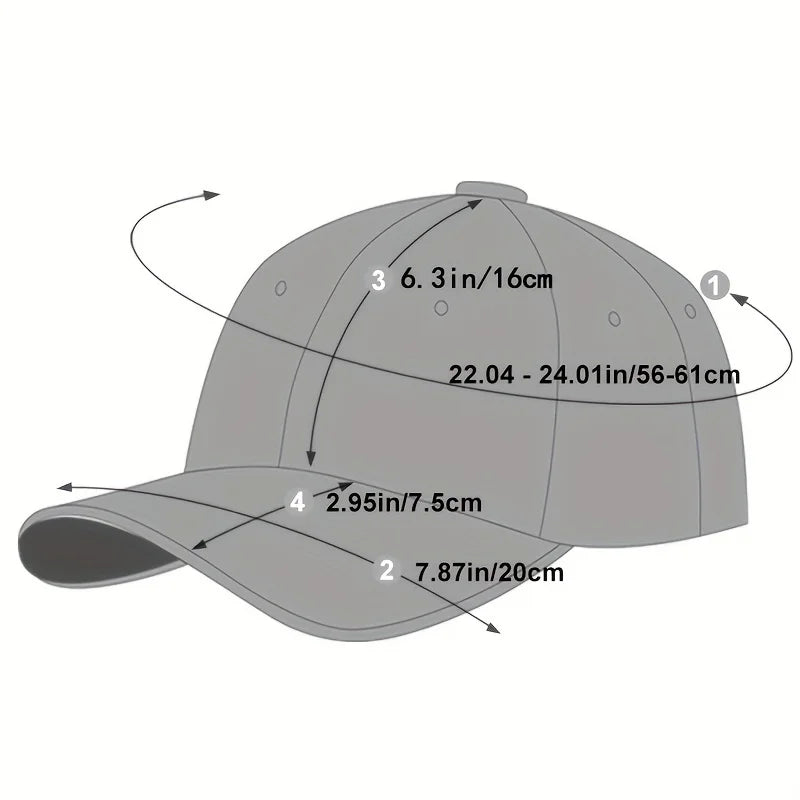 Faith Cross Embroidered Baseball Hat